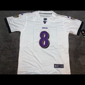 Lamar Jackson #8 Baltimore Ravens Jersey NFL100